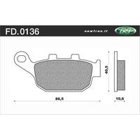 Newfren Rear Brake Pads for Honda NX650 DOMINATOR 1988-1997 >Tour Sintered