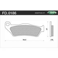 Newfren Front Brake Pads for KTM 400 EXC 2008-2011 >Off Road Organic