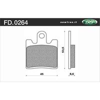 Newfren Front Brake Pads for Suzuki AN400 BURGMAN 2006 >Tour Sintered