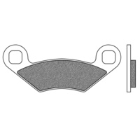 Newfren Front Brake Pads for Polaris 250 TRAILBLAZER 1990-2006 >ATV Organic