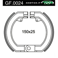 Newfren Front Brake Shoes for Piaggio/Vespa VESPA 150 SPRINT 1965-1974