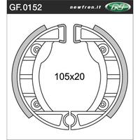 Newfren Front Brake Shoes for Piaggio/Vespa SI50 1979-1997