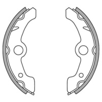 Newfren Front Brake Shoes for Yamaha YFM350FW BIG BEAR 4X4 1989-1999