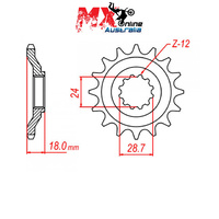 MTX Front Sprocket 13T Kawasaki GPX400 1987-1988 10-126-13