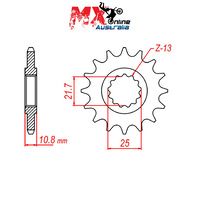 MTX Front Sprocket 17T 10-4AS-17