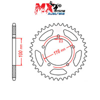 MTX Rear Sprocket 45T 11-121-45