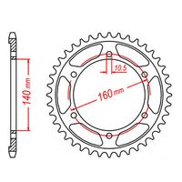 MTX Rear Sprocket 48T for Kawasaki GPZ750R 1984-1986 >530 