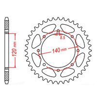 MTX Rear Sprocket 42T for Kawasaki KLE500 2008 >520 