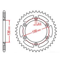 MTX Rear Sprocket 41T for Sherco SE-R 300 2T SIX DAYS 2017 >520 