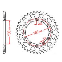 MTX Rear Sprocket 39T for Honda XL350R 1985-1987 >520 