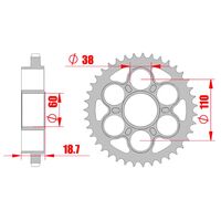 MTX Rear Sprocket 39T for Ducati PANIGALE 1199 2012-2013 >525 