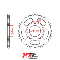 MTX Rear Sprocket 48T 11-KA2-48