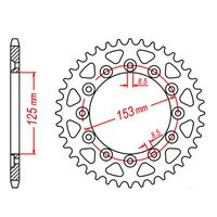 MTX Rear Sprocket 55T for Honda CR250R 1987-1988 >520 