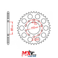 MTX Rear Sprocket 45T Honda CBX550F 1982-1985 11-MC8-45