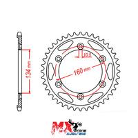 MTX Rear Sprocket 41T Honda CBR954RR FIREBLADE 2002-2003 11-MCJ-41