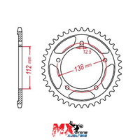 MTX Rear Sprocket 41T Honda CB500X 2013-2018 11-MGZ-41