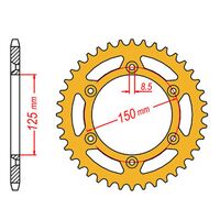 MTX Rear Sprocket 45T Gold for Husqvarna TE300i 2020 >520