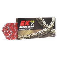 EK Chain for Suzuki JR50 1978-2007 H/Duty MX Red >420