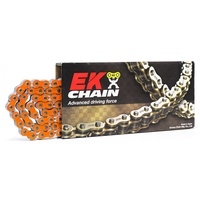 EK Chain for Gas Gas XC250 2017-2020 SRX'Ring Orange >520