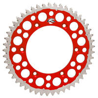 Renthal Twinring Rear Sprocket 48T for Honda CRF 250 RX 2022-2023 >Red