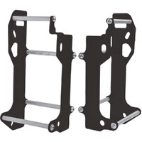 CrossPro Black Aluminium Radiator Guard for KTM 300 EXCE 2007