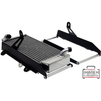 CrossPro Black Aluminium Radiator Guard for KTM 250 XC TPI 2023-2024