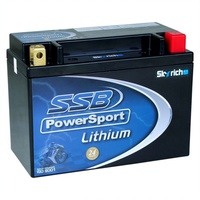 SSB Hi Perf Lithium Battery for Harley 1340 FXRS-SP LOW RIDER SPORT 1985-1986
