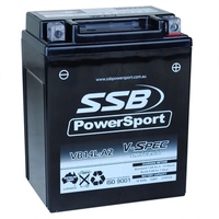 SSB VSPEC AGM Battery for Yamaha TX650 1973-1975