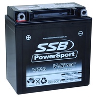 SSB VSPEC AGM Battery for Harley 1200 FX KICKSTART 1971-1972