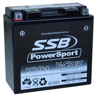 SSB VSPEC AGM Battery for Yamaha XV1700 WARRIOR 2003-2006