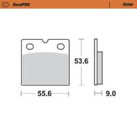 MotoMaster RoadPRO Sinter Brake Pads ( 731-9001-401601 )