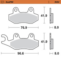 MotoMaster RoadPRO Sinter Brake Pads ( 731-9031-410501 )