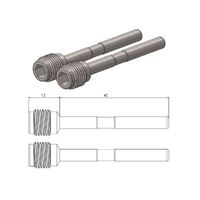 MotoMaster Brake Pad Pin Front for Suzuki GSX-R1000 2003-2004