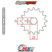 Supersprox Front Sprocket 16T for Yamaha XS250 1978-1981 >530