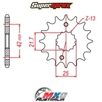 Supersprox Front Sprocket 12T for Suzuki SV650 2017-2020 >520