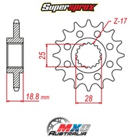 Supersprox Front Sprocket 16T 525 10-704-16