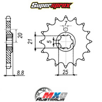 Supersprox Front Sprocket 15T for Husqvarna CR250 1990-1997 >520