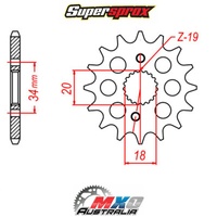 Supersprox Front Sprocket 14T for Honda CRF150R 2007-2021 >420