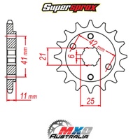 Supersprox Front Sprocket 15T 520 10-KV3-15