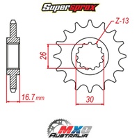 Supersprox Front Sprocket 16T for Honda VTR1000 SP1 2000-2001 >530