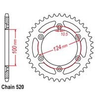 SuperSprox Rear Sprocket 36T for Ducati 900 SS 1998-2002 >520