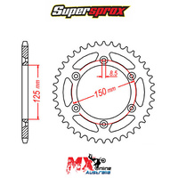 Supersprox Rear Sprocket 38T KTM 400 SC SUPER COMPETITION 1995-2000 11-KM1-38