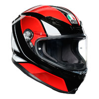 AGV K6 HYPHEN Black/Red/White Helmet