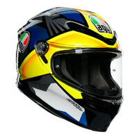 AGV K6 JOAN Black/Blue/Yellow Helmet