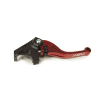 ASV F3 Brake Lever for Kawasaki Z-125/Z-125 Pro 2017-2019 (Shorty Red)