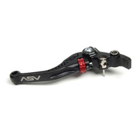 ASV C5 Clutch Lever for Suzuki GSX-R 750 1996-2003 (Shorty Black)