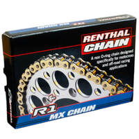 Renthal Chain for Kawasaki KX 125 1990-1991 >R1 Works 520 (C124)