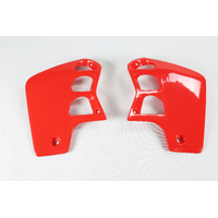 UFO Radiator Covers for Honda CR 500 1989-2001 (Red 041)