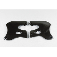 UFO Radiator Covers for Suzuki RM 125 1996-1998 (Black)