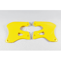 UFO Radiator Covers for Suzuki RM 250 1996-1998 (Yellow)